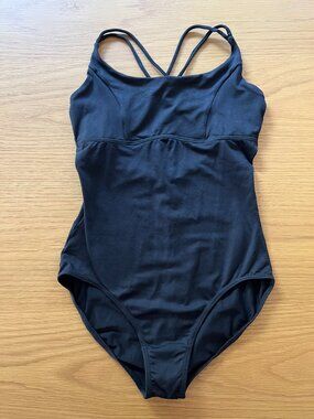 So Dança black leotard